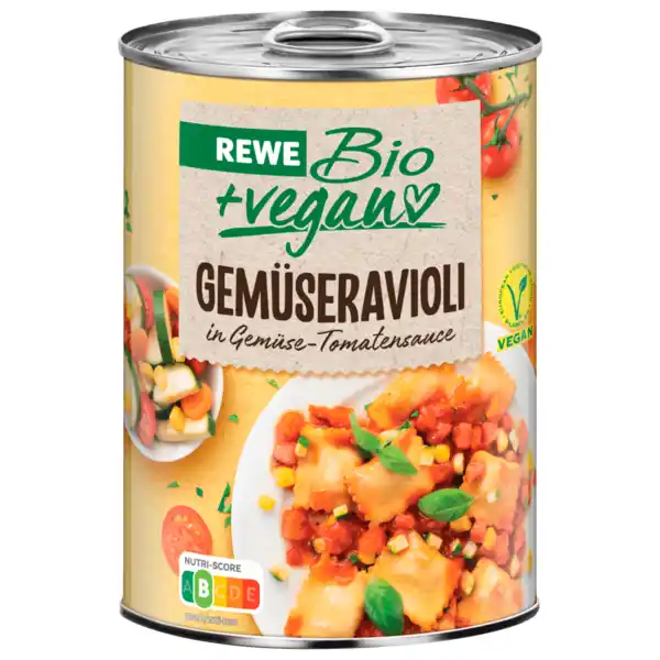 Bild 1 von REWE Bio + vegan Gemüseravioli 400g