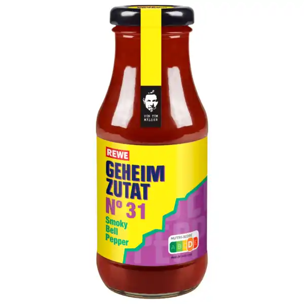 Bild 1 von Rewe Geheimzutat N°31 Smoky Bell Pepper Ketchup von Tim Mälzer 245ml