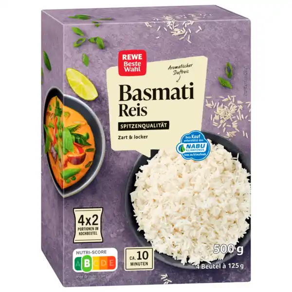 Bild 1 von REWE Beste Wahl Basmati Reis 500g