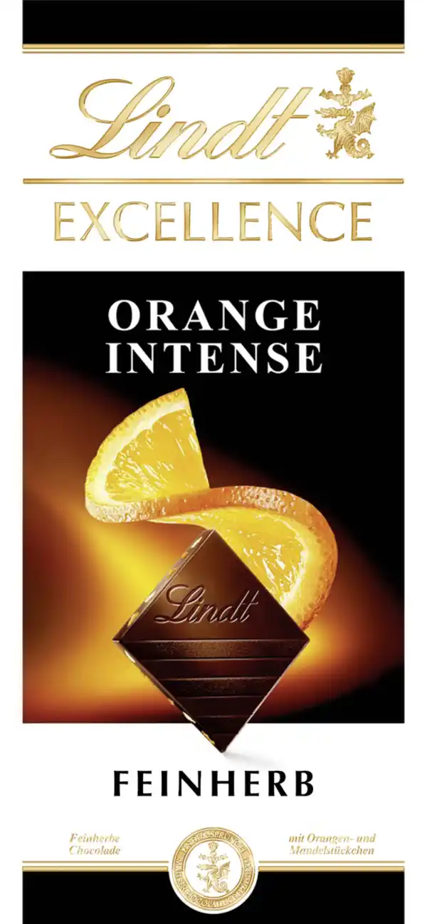 Bild 1 von Lindt EXCELLENCE Orange, 100 g