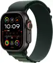 Bild 1 von Apple Watch Ultra 2 (49mm) GPS+4G Titan mit Alpine Loop Armband (L) schwarz/dunkelgrün