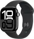 Bild 1 von Apple Watch Series 10 (42mm) GPS Aluminium mit Sportarmband M/L diamantschwarz/schwarz