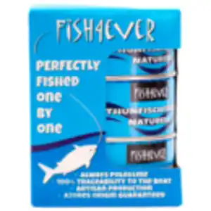 Fish4ever Thunfischfilet Naturelle 3x112g