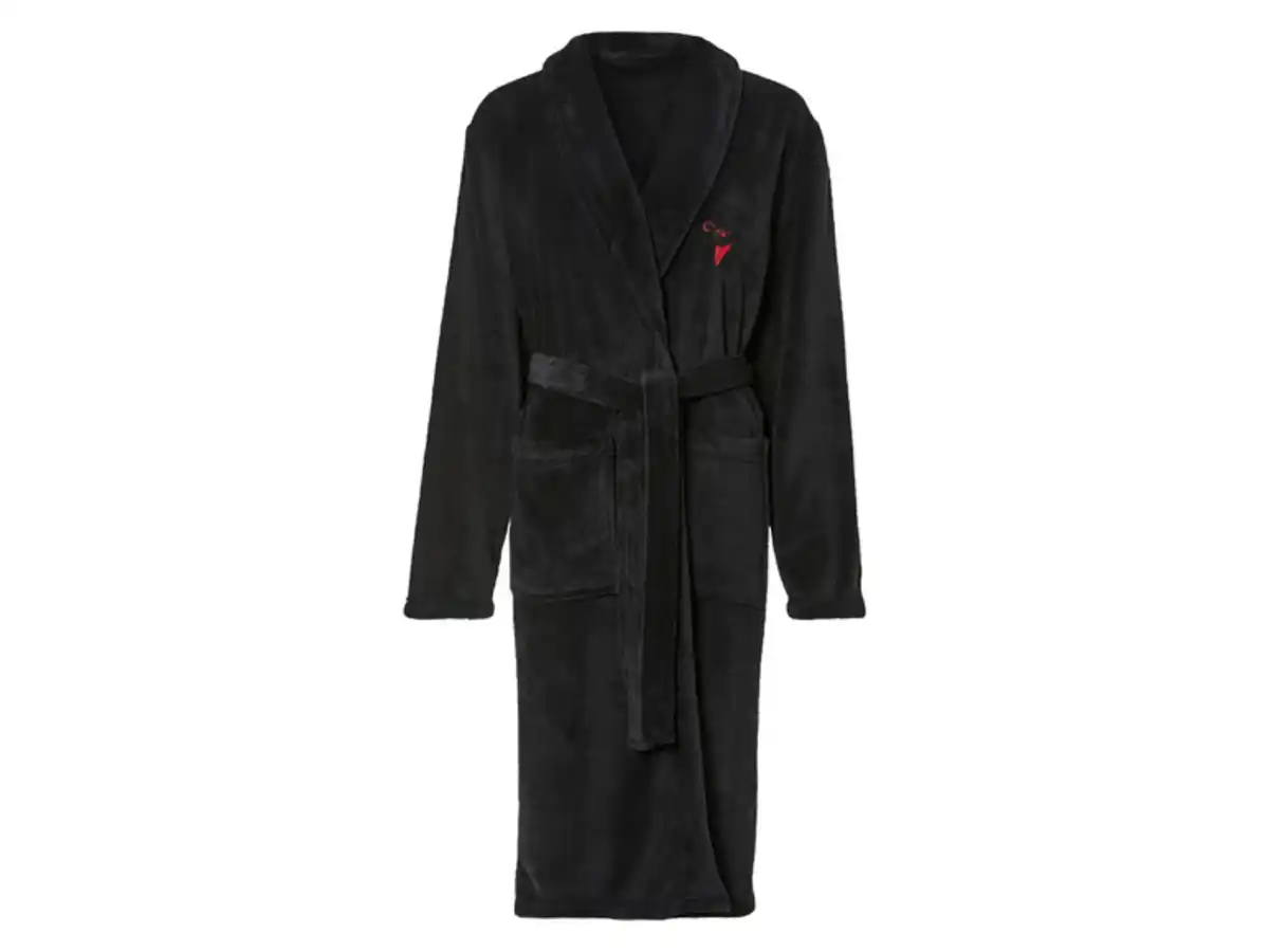 Bild 4 von Damen Bademantel »Emily in Paris«, lang, mit Bindegürtel