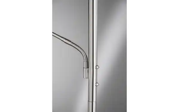 Bild 4 von LED-Standleuchte Dent CCT, nickel matt, 180 cm