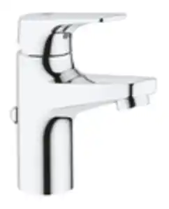 Grohe Start Flow Waschtischarmatur S-Size verchromt, wassersparend mit Schnell-Montage System