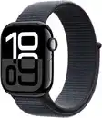 Bild 1 von Apple Watch Series 10 (42mm) GPS Aluminium mit Sport Loop diamantschwarz/tinte