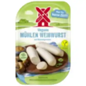 Rügenwalder Mühle Vegane Weißwurst, Geschnetzeltes, Crispies