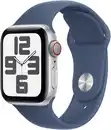 Bild 1 von Apple Watch SE (40mm) GPS+4G 3. Gen mit Sportarmband M/L silber/denim