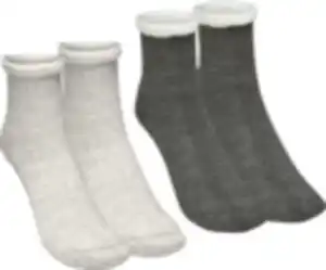 IDEENWELT Wellness-Socken grau und anthrazit Gr. 35/38