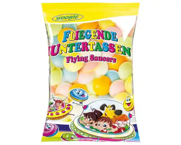 Bild 1 von Fliegende Untertassen Brausebonbons Brausefüllung 55 g