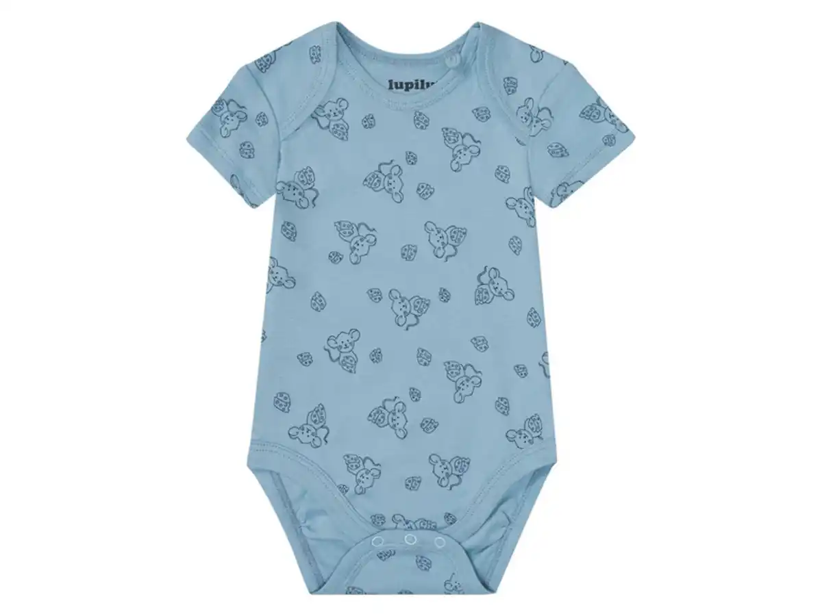 Bild 2 von lupilu® Baby Body, 2 Stück, aus reiner Bio-Baumwolle