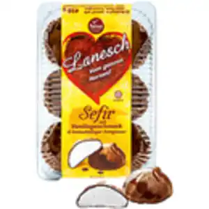 Schaumzuckerware "Lanesch" mit Vanillegeschmack umhüllt von ...