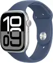 Bild 1 von Apple Watch Series 10 (46mm) GPS+4G Aluminium mit Sportarmband M/L silber/denim