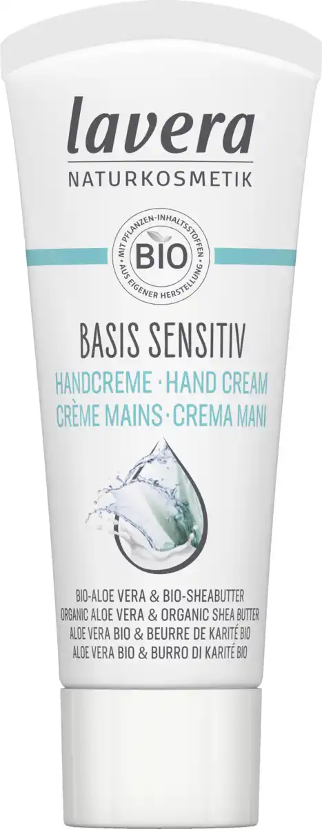 Bild 1 von lavera Basis sensitiv Handcreme Reisegröße, 20 ml