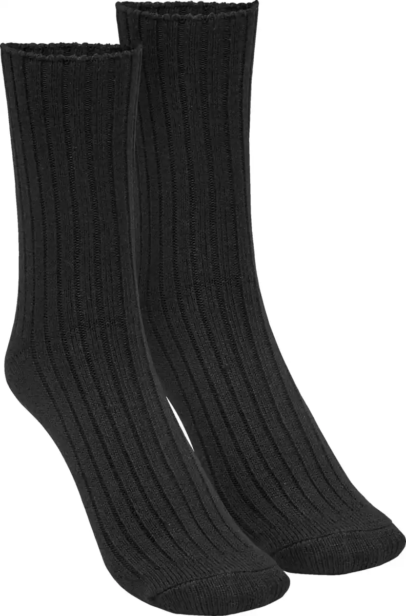 Bild 2 von IDEENWELT Bambus Boots Socken schwarz 39/42 2er-Set