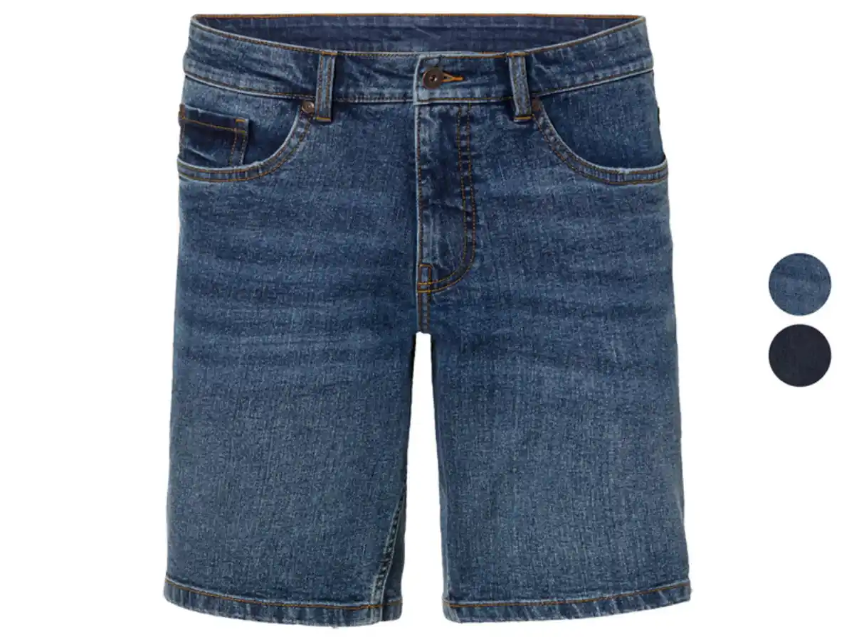 Bild 1 von LIVERGY® Herren Jeansshorts, normale Leibhöhe