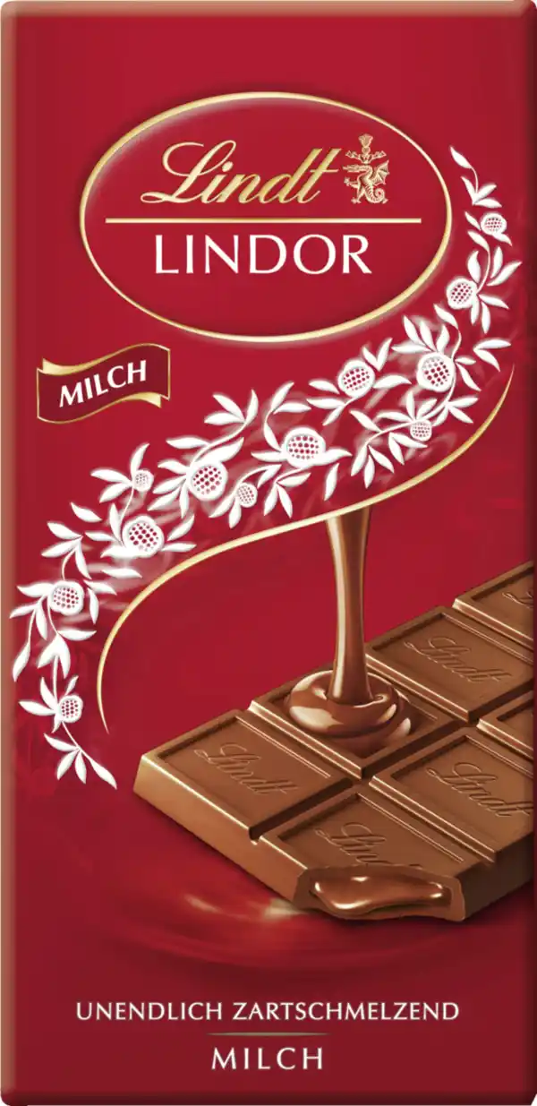 Bild 1 von Lindt Lindor Tafel Milch, 100 g