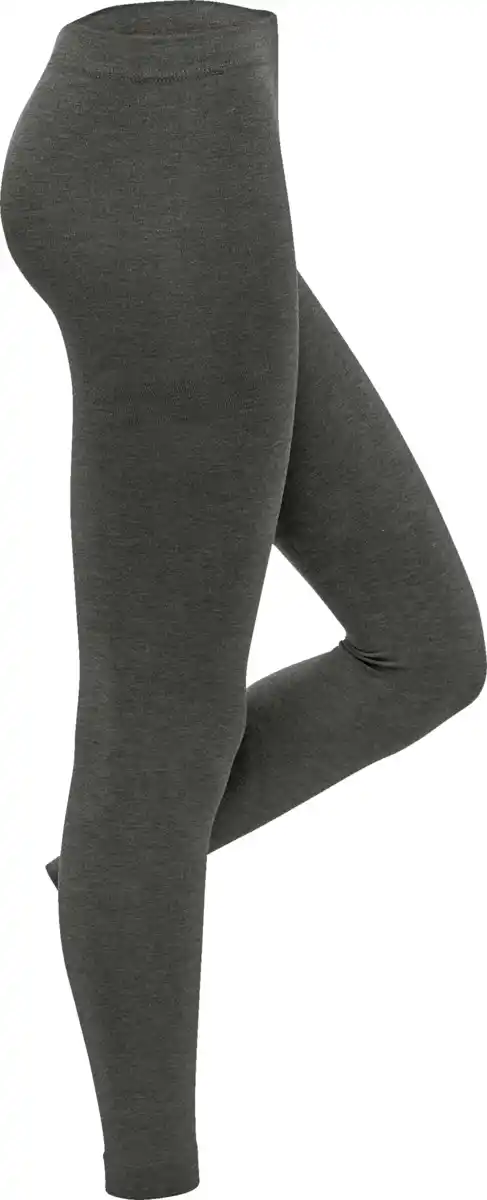 Bild 2 von under2wear Thermo Leggings dunkelgrau mit Viskose Gr. S (36/38)