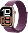 Bild 1 von Apple Watch Series 10 (42mm) GPS Aluminium mit Sport Loop roségold/pflaume