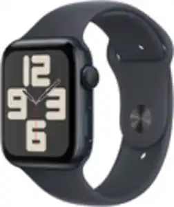 Apple Watch SE (44mm) GPS 3. Gen mit Sportarmband M/L mitternacht/mitternacht