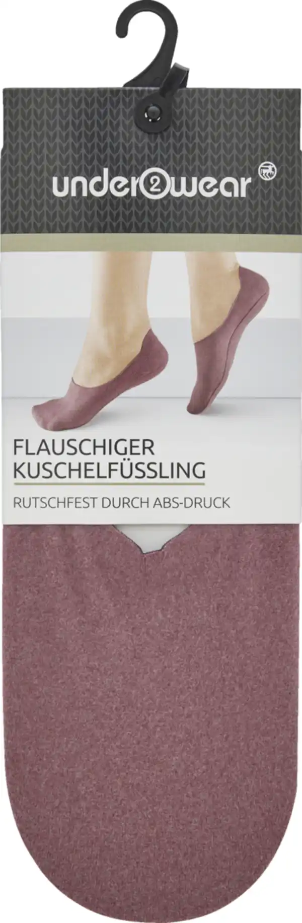 Bild 1 von under2wear Kuschelfüssling Pflaume 39/42