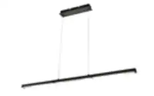 LED-Pendelleuchte Ling, schwarz, 110 cm