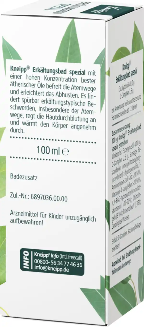 Bild 3 von Kneipp Erkältungsbad Spezial, 100 ml
