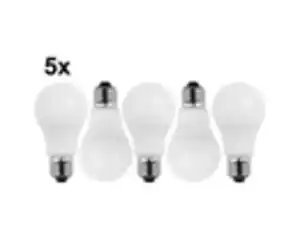 BLULAXA LED SMD Lampen Birnenform E14 warmweiß 2700K 470lm 5er