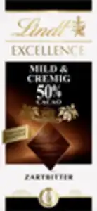 Lindt EXCELLENCE Mild & Cremig 50%, 100 g