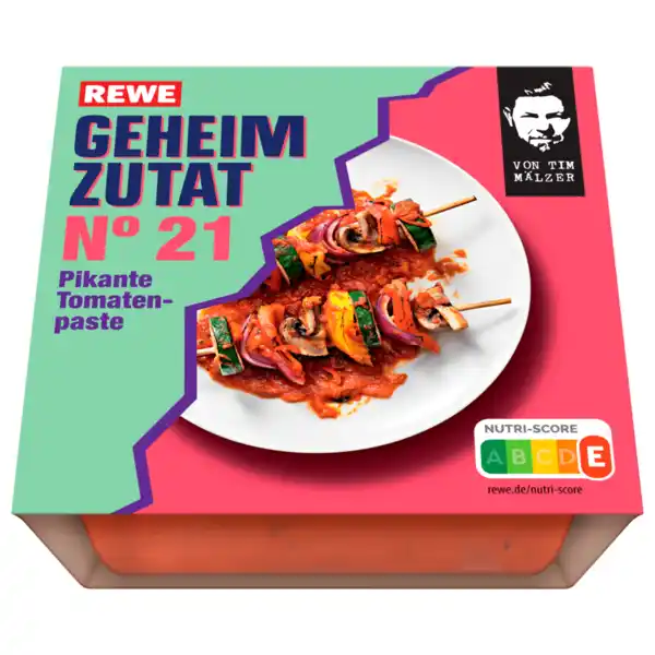 Bild 1 von REWE Geheimzutat N°21 Pikante Tomatenpaste von Tim Mälzer 80ml