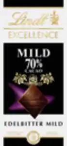 Lindt Excellence Mild 70%, 100 g