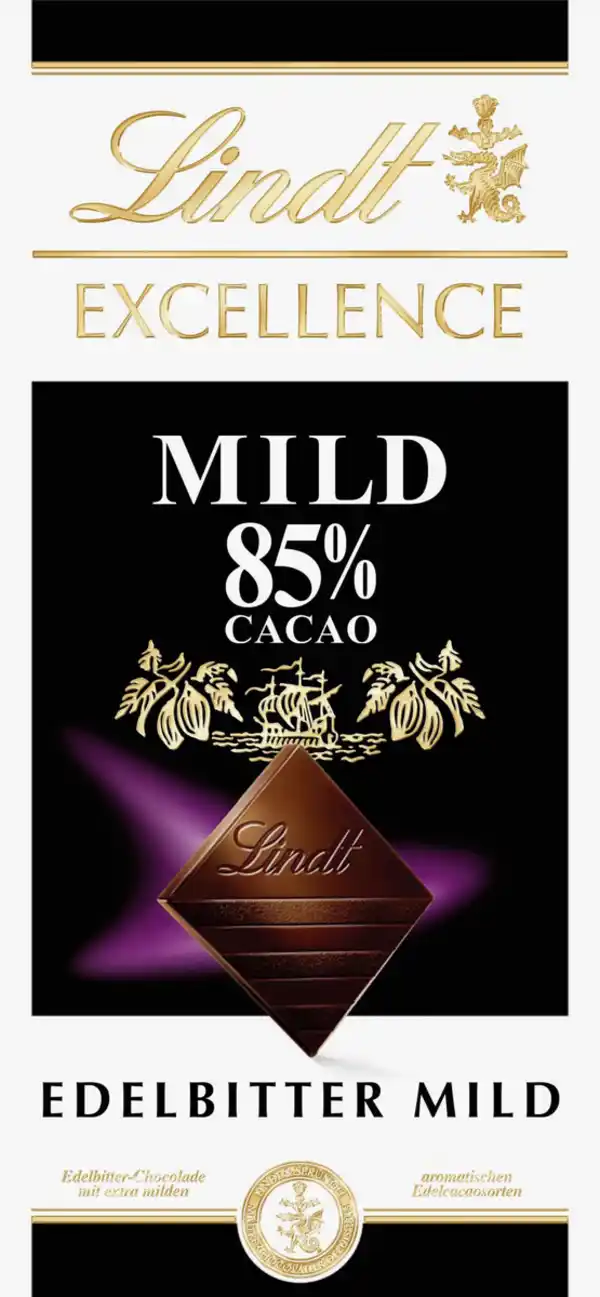 Bild 1 von Lindt Excellence Mild 85%, 100 g