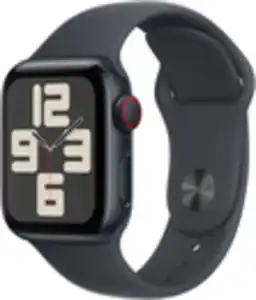 Apple Watch SE (40mm) GPS+4G 3. Gen mit Sportarmband S/M mitternacht/mitternacht