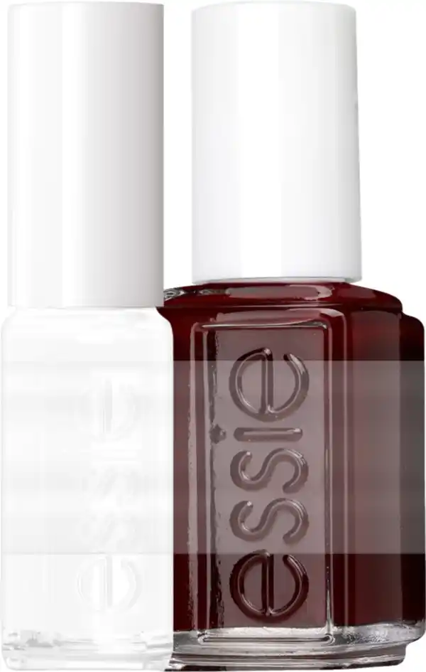 Bild 1 von essie Nagellack Nr. 50 bordeaux + Nagellack Mini 1 blanc