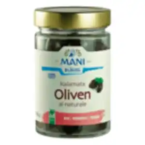 Mani Bio Kalamata Oliven al naturale 205g