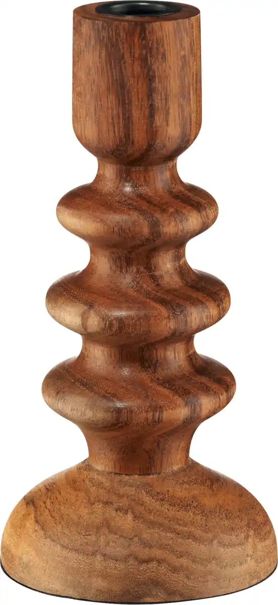 Bild 1 von Dekorieren & Einrichten Stabkerzenhalter aus Holz (10x10x20cm)