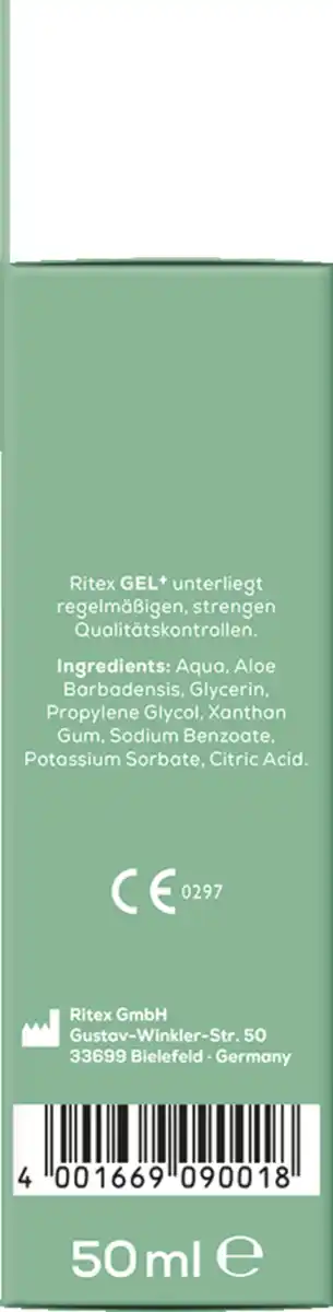 Bild 3 von Ritex Bio Gleitgel mit Aloe Vera, 50 ml