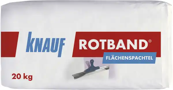 Bild 1 von Knauf Rotband Flächenspachtel 20 kg