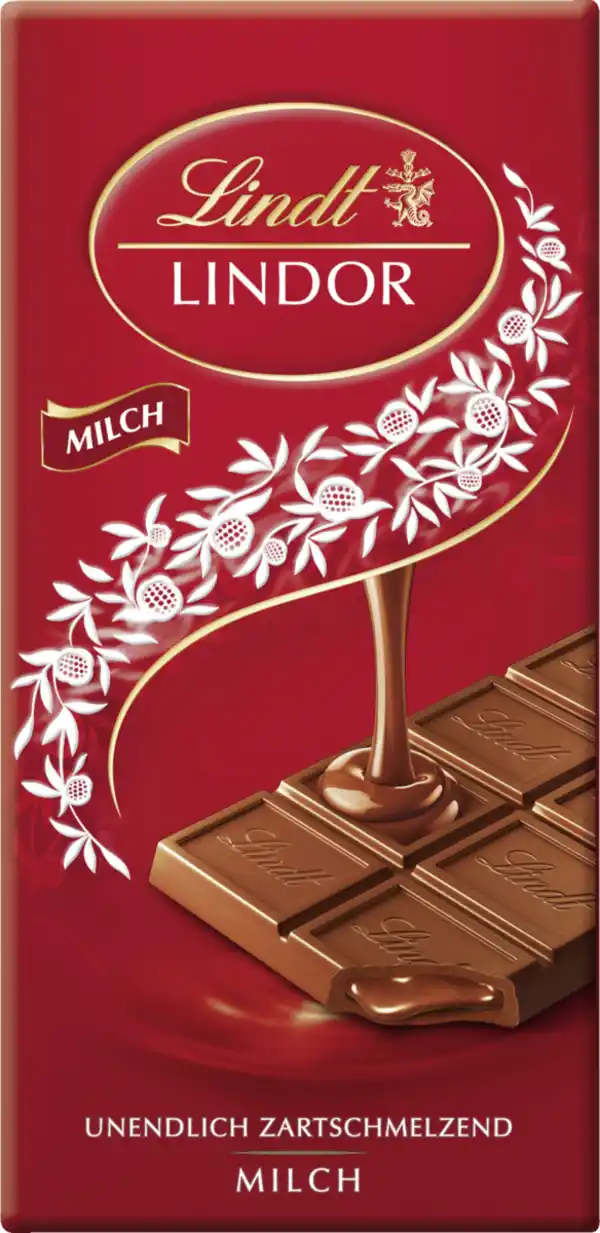 Bild 1 von Lindt Lindor Tafel Milch, 100 g