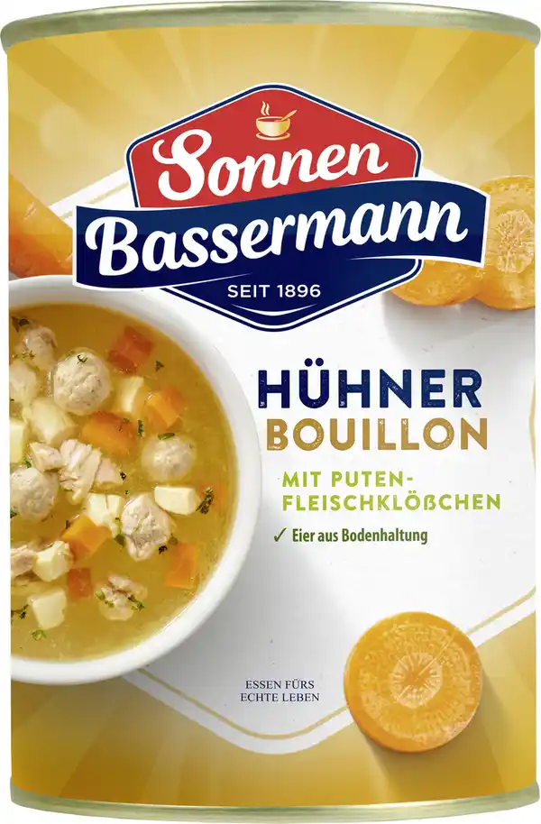 Bild 1 von Sonnen Bassermann Hühner Bouillon 400ML