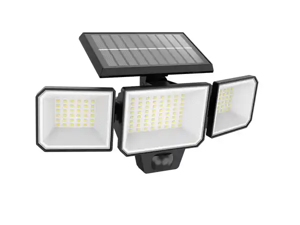 Bild 1 von Philips LED Solar-Wandstrahler Nysil schwarz 29,3 x 16,8 cm mit Bewegungsmelder