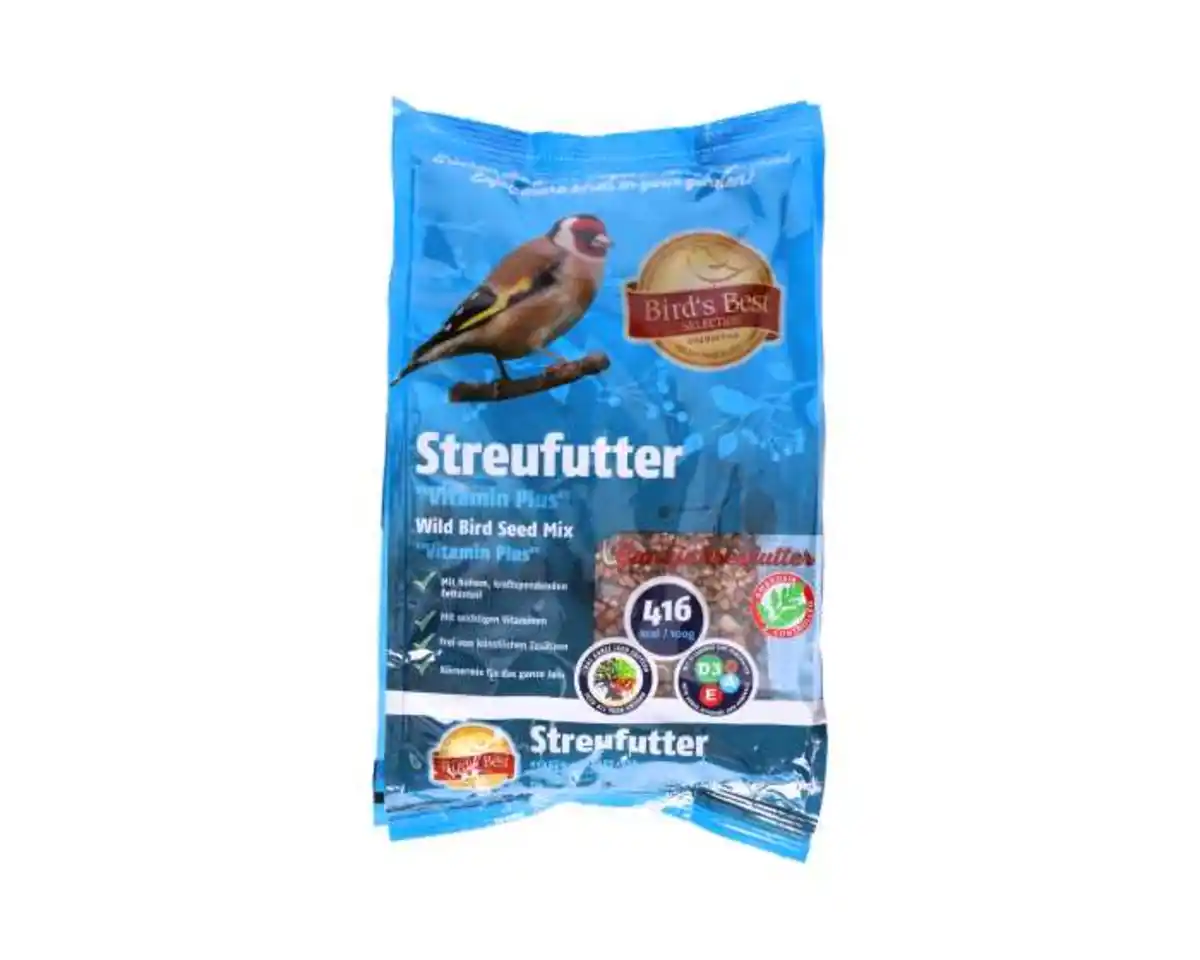 Bild 1 von Bird´s Best Streufutter Vitamin Plus für Wildvögel 800 g