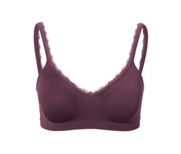 Bild 1 von Seamless-Soft-BH, aubergine