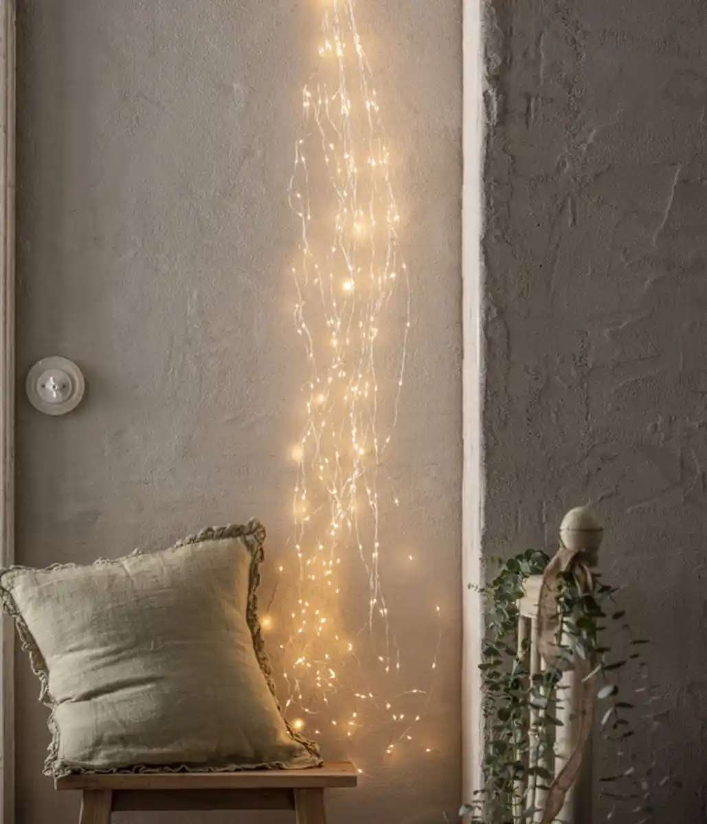 Bild 4 von Dehner LED-Lichtergirlande, 120 LEDs, warmweiß