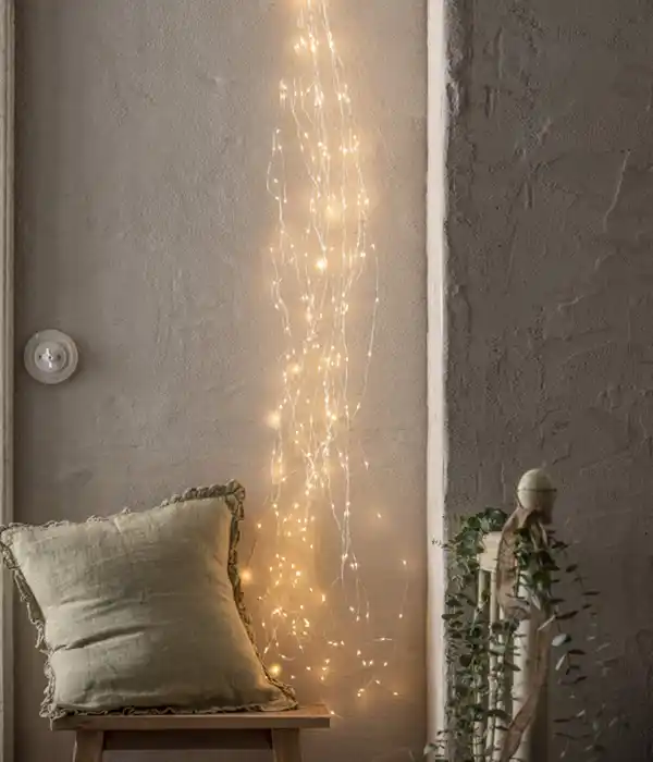 Bild 4 von Dehner LED-Lichtergirlande, 120 LEDs, warmweiß