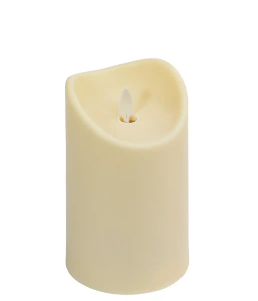 Bild 1 von Dehner LED-Outdoor-Kerze, creme, warmweiß