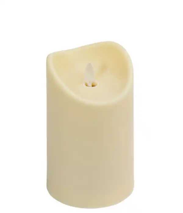 Bild 1 von Dehner LED-Outdoor-Kerze, creme, warmweiß