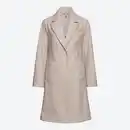 Bild 1 von Damen-Blazer-Mantel in Knielänge, Beige