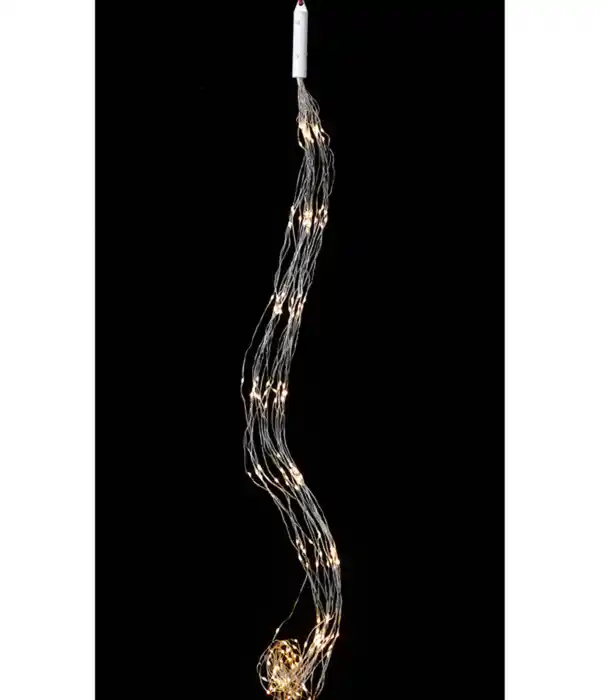 Bild 2 von Dehner LED-Lichtergirlande, 120 LEDs, warmweiß